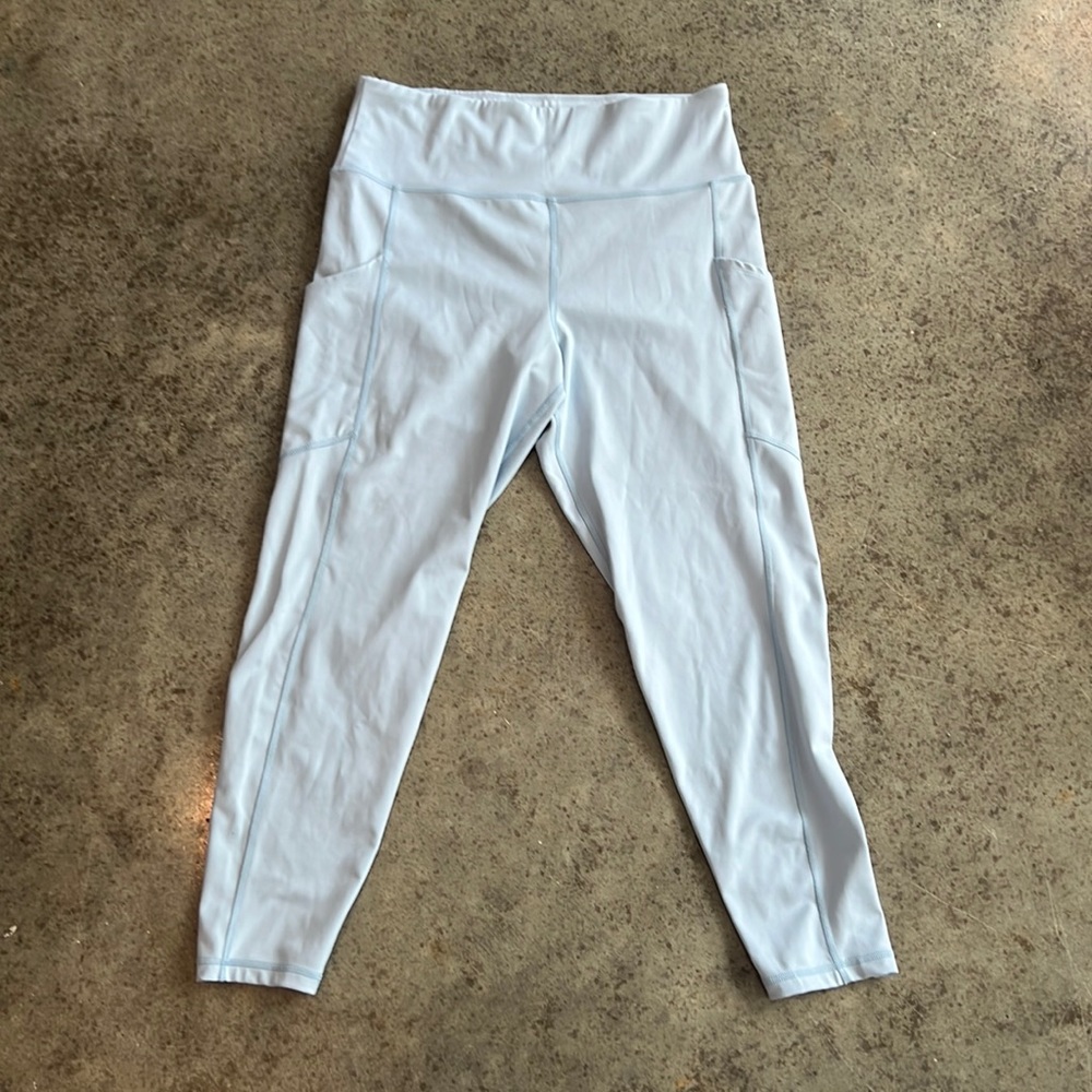 Aerie Everything Pocket Leggings in Light Blue